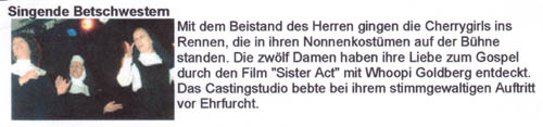 Casting singende Betschwestern